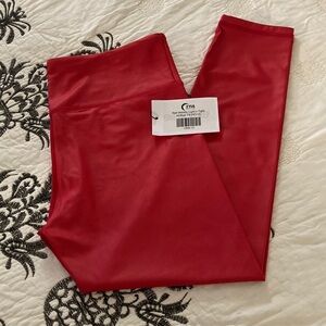 ZYIA Vibrant Red Leggings